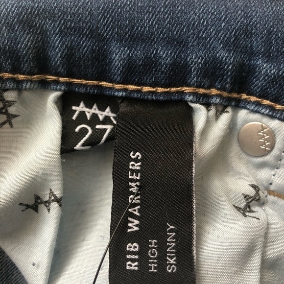 Nasty gal ZeeGeewhy Denim Blue Jeans shorts  27 - Picture 6 of 8